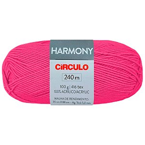 Fio Harmony Cor 3334 Tulipa com 240 Metros Círculo