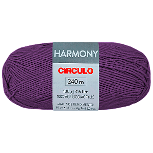 Fio Harmony Cor 6146 Uva com 240 Metros Círculo