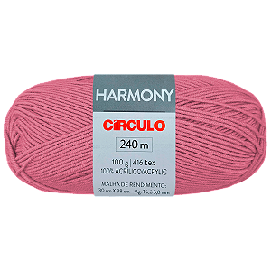 Fio Harmony Cor 6204 Begônia com 240 Metros Círculo