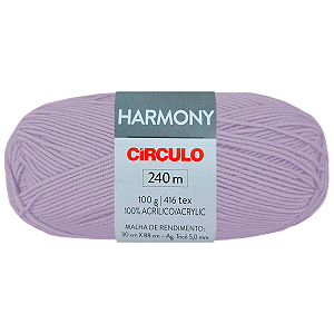 Fio Harmony Cor 6570 Lavanda com 240 Metros Círculo
