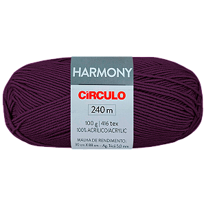 Fio Harmony Cor 6654 Flor de Inverno com 240 Metros Círculo
