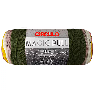 Fio Magic Pull Cor 9428 Campo Com 306 Metros Círculo