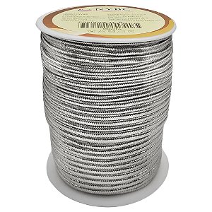 Cordone 4.4mm Cor Prata Com 50 Metros Nybc