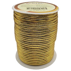 Cordone 4.4mm Cor Ouro Com 50 Metros Nybc