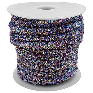 Tubo de Strass 8mm Cor 48 Por metro Sanding