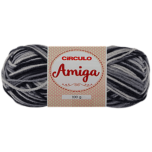 Fio Amiga 100 Gramas Cor 9199 Nublado Com 133 metros Círculo