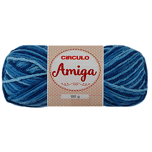 Fio Amiga 100 Gramas Cor 9172 Amuleto Com 133 metros Círculo