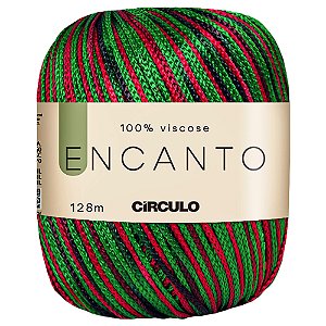 Fio Encanto Natal Cor 9055 Com 128 Metros Círculo