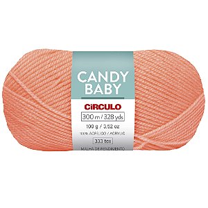 Fio Candy Baby 100% Acrílico Cor 402 Com 300 Metros Círculo