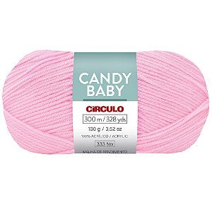 Fio Candy Baby 100% Acrílico Cor 769 Com 300 Metros Círculo