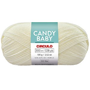 Fio Candy Baby 100% Acrílico Cor 1011 Com 300 Metros Círculo
