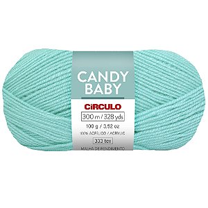 Fio Candy Baby 100% Acrílico Cor 2508 Com 300 Metros Círculo