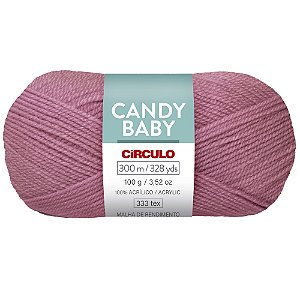 Fio Candy Baby 100% Acrílico Cor 6457 Com 300 Metros Círculo