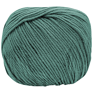 Fio Amigurumi Soft cor 2308 Alga com 150 metros Círculo