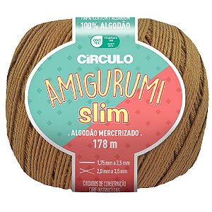 Linha Amigurumi Slim Cor 7148 Craft Com 178 Metros Círculo