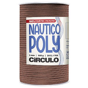 Fio Náutico Poly 5mm Cor 3201 Camafeu Com 182 Metros Círculo