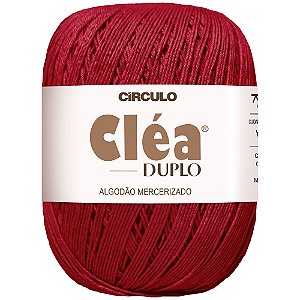 Linha Cléa Duplo Cor 3635 Paixão 150g Com 508 Metros Círculo