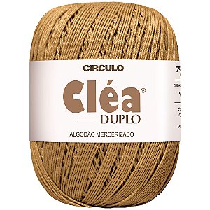Linha Cléa Duplo Cor 7076 Caramelito 150g Com 508 Metros Círculo