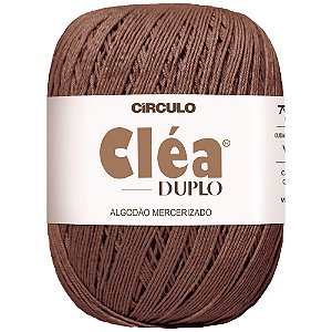 Linha Cléa Duplo Cor 7190 Chocolate Quente 150g Com 508 Metros Círculo