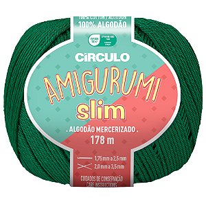 Linha Amigurumi Slim Cor 5076 Hera Com 178 Metros Círculo