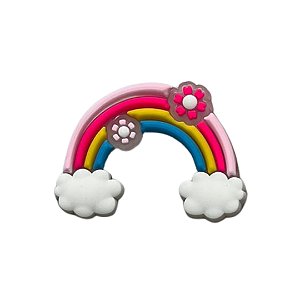 Aplique de Silicone Arco-íris 45mm x 30mm AS-226 Newz