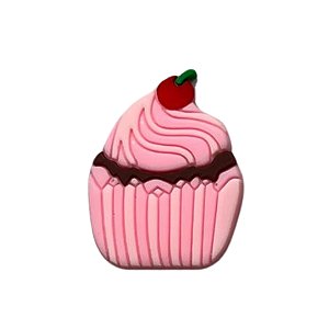 Aplique de Silicone Cupcake 30mm x 24mm AS-210 Newz