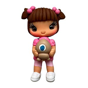 Enfeite Biscuit Meninas 65mm Modelo 05 Sanding