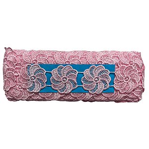 Renda Guipir CHL 440 Rosa Bebê 45mm Com 13.70 Metros NYBC