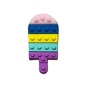 Aplique de Silicone Sorvete Pop It 35mm x 17mm AS-193 Newz