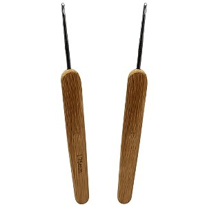 Agulha de Crochê Com Cabo de Bambu 1.75mm Nybc