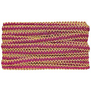 Galão 91 Cor 312 Pink/Ouro 15mm Com 20 Metros NYBC