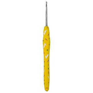 Agulha de Crochê Soft Páscoa Cabo Emborrachado 2,5mm Círculo