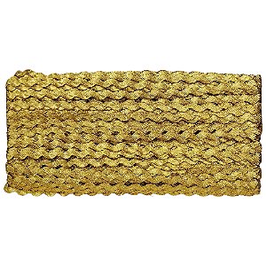 Sianinha Metalizada Ouro 6mm Com 50 Metros NYBC