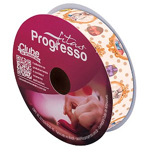 Fita de Cetim Páscoa 30mm Cor 009 ECF 007TR Com 10 Metros Progresso