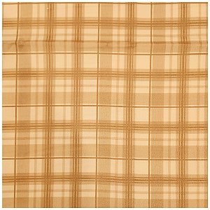 Tecido Tricoline Xadrez Mostarda Ref V179 50cm x 150cm Peripan