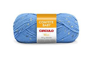 Fio Confete Baby Cor 541 Com 165 Metros Círculo