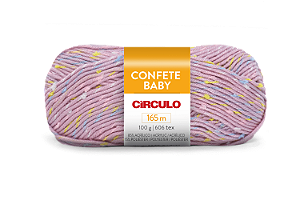 Fio Confete Baby Cor 769 Com 165 Metros Círculo