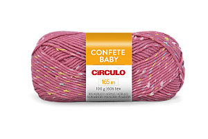 Fio Confete Baby Cor 3334 Com 165 Metros Círculo