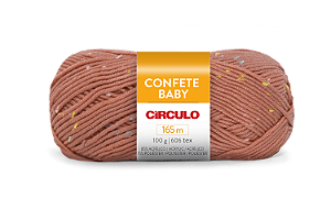 Fio Confete Baby Cor 3418 Com 165 Metros Círculo