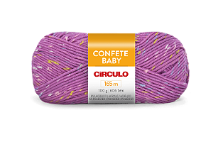 Fio Confete Baby Cor 6092 Com 165 Metros Círculo
