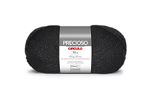 Fio Precioso Cor 8990 Preto Com 195 Metros Círculo