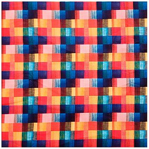 Tecido Tricoline Xadrez 204036 Cor 05 Algodão 50cm x 150cm Caldeiras