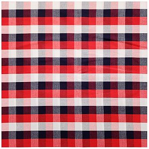 Tecido Tricoline Xadrez 200420 Cor 02 Algodão 50cm x 150cm Caldeiras