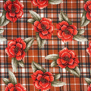 Tecido Tricoline V272 Festa Junina 100% Algodão 50cm x 150cm Peripam