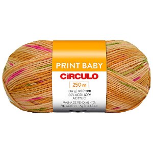 Fio Print Baby Cor 9609 Com 250 Metros Círculo
