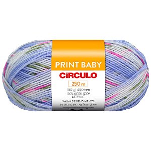 Fio Print Baby Cor 9714 Com 250 Metros Círculo