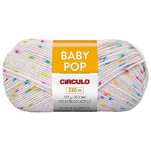 Fio Baby Pop Cor 8036 Com 330 Metros Círculo