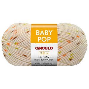 Fio Baby Pop Cor 8040 Com 330 Metros Círculo