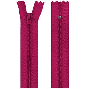 Zíper Nylon Fixo 15cm Com 10un Cor 0516 Rosa Pink ZR