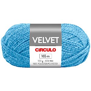 Fio Velvet Cor 541 Enseada Com 165 Metros 100g Círculo